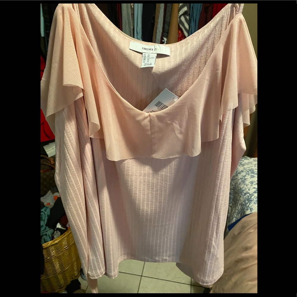 Forever 21+ off shoulder top